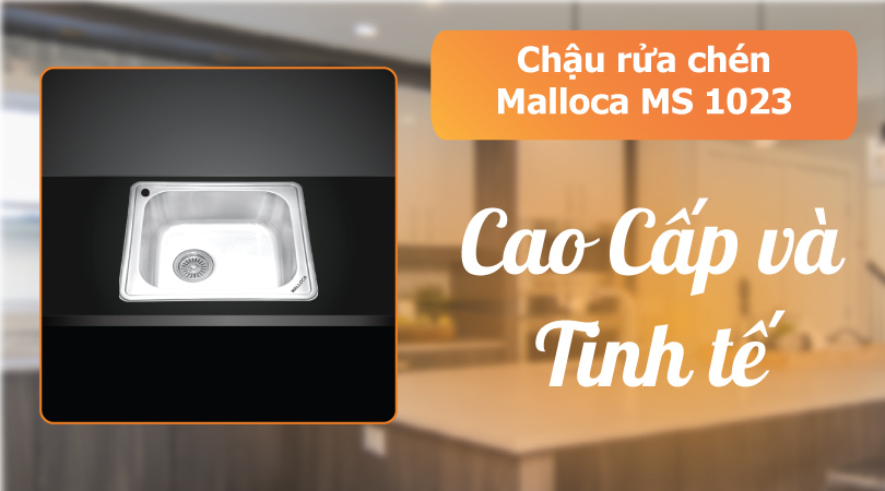 Chậu rửa chén Malloca MS 1023